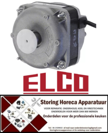 682601930 - Ventilatormotor ELCO 10 - 38 watt 230V 50/60Hz - 1300 - 1550 U/ min lager glijlager