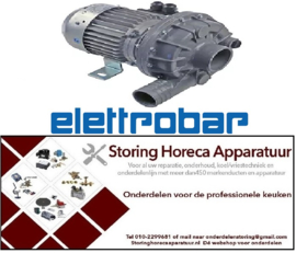 622499283 -Pomp ingang ø 63mm uitgang ø 47mm type 422512760 230/400V 60Hz fasen 3 1,1kW L 290mm elettrobar