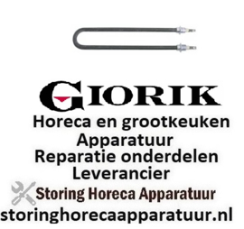 361415450 -Verwarmingselement 650W 230V L 265mm B 55mm draad M15x1 bevestigingsafstand 45mm Giorik