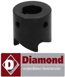 801A96ZT00001 -  Koppeling  ø 25 mm voor deegmenger DIAMOND NT53AL/T2V