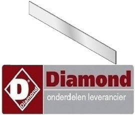 75991610016 - Deurglas 1016 x 93 CM voor pizzaoven DIAMOND