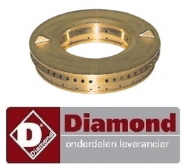 126.672.093.00 - Branderdeksel 7 kw gasfornuis DIAMOND G11/6BA12