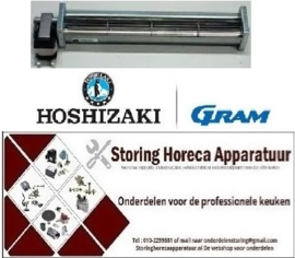 339761220104 - Dwarsstroomventilator rol ø 30mm motorpositie rechts 230V H 45mm L 365mm B 80mm  GRAM - K400
