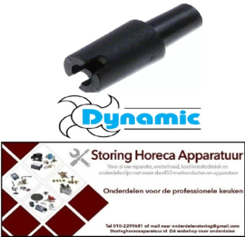 656651038 - Koppeling D1 ø 12,3mm D2 ø 8,6mm L 35,3mm binnen ø 1 6,5mm binnen ø 2 4mm DYNAMIC