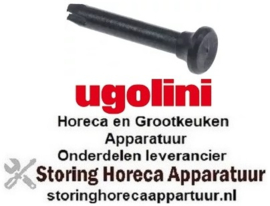 236650136 - Nok voor hendel L 56mm ø 8mm zwart UGOLINI