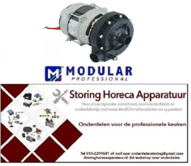 156500384 -Pomp ingang ø 30mm uitgang ø 30mm type ZF160SX 230V 50Hz fasen 1 0,41kW 0,55PS L 180mm  Modular