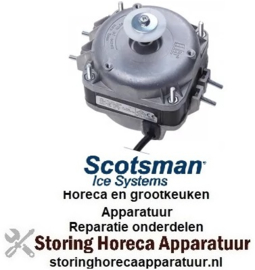 247601427 - Ventilatormotor ELCO 10W 230V 50/60Hz lager glijlager voor ijsmachine SCOTSMAN