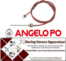 P383379331 - Temperatuurvoeler -70 tot +500°C kabel -40 tot +250°C ANGELO-PO