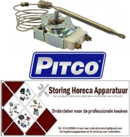 VE06960125402 - Thermostaat instelbereik 94°-204°C Voeler 127/Ø9mm Capillair 600mm voor friteuse PITCO