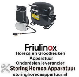 350995770 -Compressor koelmiddel R404a/R507 type SC21CL 220-240V 50Hz LBP volledig hermetisch 14kg 7/8HP FRIULINOX