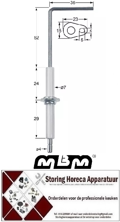 171100735 - Aansteek Bougie voor  MBM