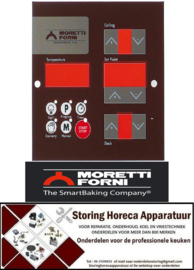 395401277 - Bedieningsfolie bruin Morreti Forni
