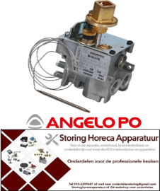 VE341107688 - Gasthermostaat 100-340°C gasingang 3/8" gasuitgang 3/8" ANGELO-PO