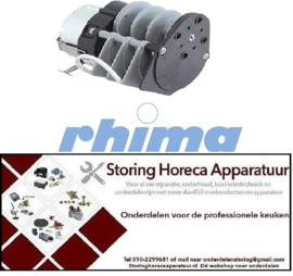 106 360290 -Timer 11804F kamers 4 looptijd 120s 230 V aansluiting F4,8 CDC motoren 1 motortype M48R ATS RHIMA
