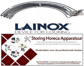 208418193 -Verwarmingselement 7500W 230V VC 3 L 560mm B 255mm H 135mm H1 17mm H2 118mm flens L 100mm LAINOX
