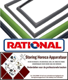 599902337 - Deurrubber B 470mm L 760mm buiten steekmaat voor oven RATIONAL SCC101