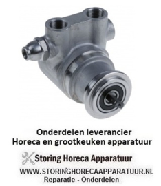 855500068 - Drukverhogings pompkop PA311 FLUID-O-TECH L 82mm 300l/h aansluiting 3/8" GAS met bypass roestvrij staal