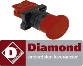 461A96ZN00031 - Stopknop voor deegmenger DIAMOND NT