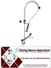245544155 - Voorspoeldouche MONOLITH ERA hendelgreep totale hoogte 1060mm aansluiting 3/8"