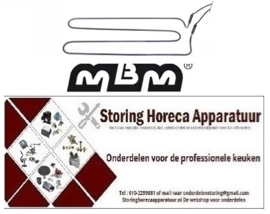 494420338 - Verwarmingselement 550Watt 230Volt voor MBM