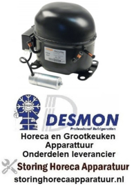 262605075 -Compressor koelmiddel R404a/R507a type MX21FB_A 220-240V 50Hz LBP 16,5kg 3/4HP DESMON