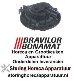 147 525222 -Sproeikop bovendeel ø 82mm slang ø 14,5mm kunststof passend voor BONAMAT Bravilor