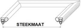 2769171 - Koeldeurrubber 1535 mm × 580 mm steekmaat  voor koelkast  FOSTER