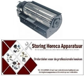 305601398 - Dwarsstroomventilator rol ø 60mm wals L 180mm gelamineerde kerndikte 20mm