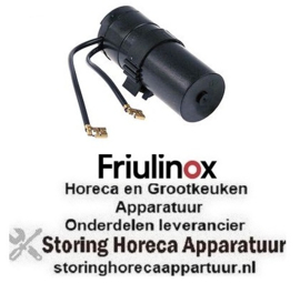 557996022 -Startcondensator 220/300V 50Hz DANFOSS inschakeltijd 1,7/0,10% capaciteit 60µF FRIULINOX