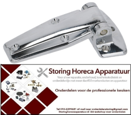 GA118700567 - Scharnier type 710 overslag 22mm totale hoogte 30mm totale lengte 113mm B 42mm koelcel, vriescel