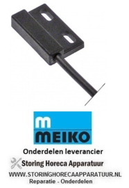 105347966 -Magneetschakelaar L 29mm B 19mm 1CO 12V 0,05A P max. 0,6W aansluiting kabel kabellengte 5000mm Meiko