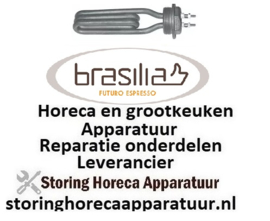 405415006 -Verwarmingselement 1880W 230V VC 1 draad 1¼" L 147mm B 35mm H 26mm aansluiting M4- BRASILIA