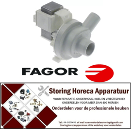 P962501595 - Afvoerpomp 38W 200-240V ingang ø 30mm uitgang ø 24mm 50-60Hz  FAGOR