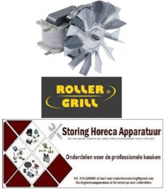 236601796 - Heteluchtventilator 220/240V, 30W ventilatorblad ø 120mm voor oven ROLLER-GRILL