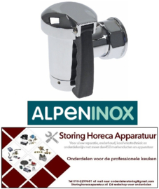 231541673 - Aftapkraan 1 1/2" conisch afdichtend Alpeninox Kookketel