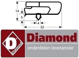 H162902773 - Koeldeurrubber voor koelkast DIAMOND PV600(X)