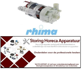 GA144501446 - Waspomp ingang ø 28mm uitgang ø 26mm type 4213E2250 220-240V 50Hz fasen 1 0,19kW RHIMA