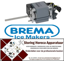 P245499117 - Pompmotor 60W -  240V - 50Hz voor ijsblokjesmachine BREMA