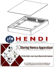 GLASPLAAT HENDI HORECA EN GROOTKEUKEN APPARATUUR REPARATIE, RESERVE ONDERDELEN
