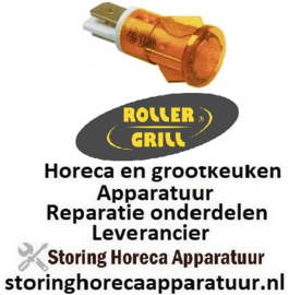 313359042 - Signaallamp ø 12 mm 230 V geel ROLLER-GRILL