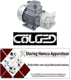 279927137 - Waspomp 230/400V 50Hz fasen 3 0,18 kW voor vaatwasser  COLGED
