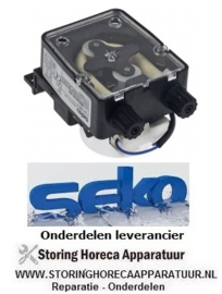 8203.617.67 - Doseerapparaat SEKO 3l/h 230 VAC wasmiddel slang ø 4x6mm slangtype K slang Santoprene