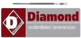 29191310211 - Temperatuurvoeler thermokoppel voor pizzaoven DIAMOND