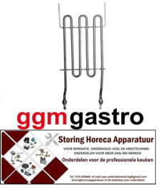 249SMK5-HE-N - Verwarmingselement voor pitaoven / salamander GGM GASTRO