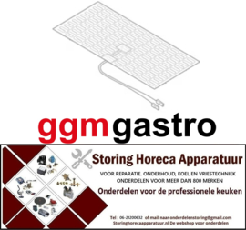 95335039100 - Verwarmingsmat 1,6 kW voor Bain-Marie GGM GASTRO : EBB499C