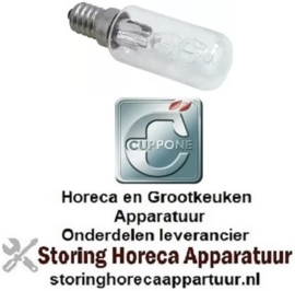 193359728 - Halogeenlamp fitting 30 Volt 40 Watt temp. bestendigheid 300°C CUPPONE