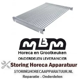 432210241 - Oplegrooster L 585mm B 415mm vis MBM