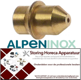 239100588 - Gasinspuiter boring ø 0,6mm ALPENINOX