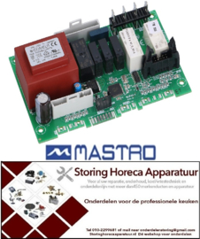 148215034-5 -Printplaat L 136mm B 85,5mm vaatwasser 230 volt MASTRO