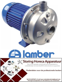 534499292 - Waspomp ingang ø 1¼" ID uitgang ø 1" ID type CDX/A 120/07 230-240V 50Hz fasen 3 0,55kW voor vaatwasser LAMBER